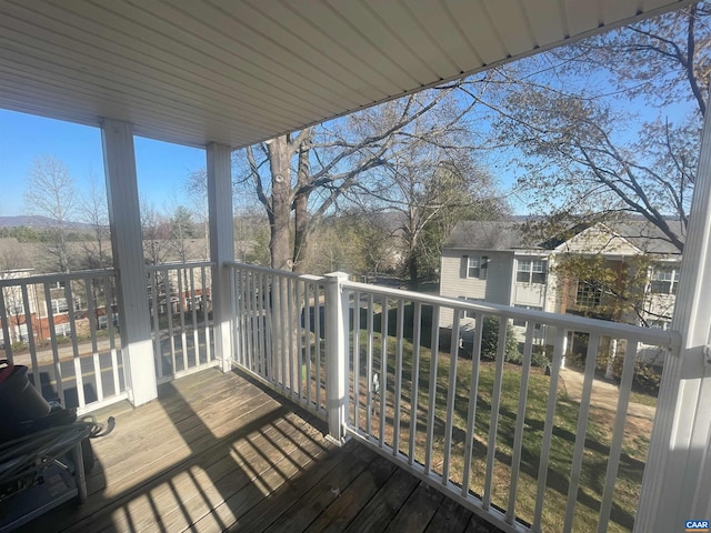 1520 Villa Ter Unit E, Charlottesville, VA 22903 - view of deck
