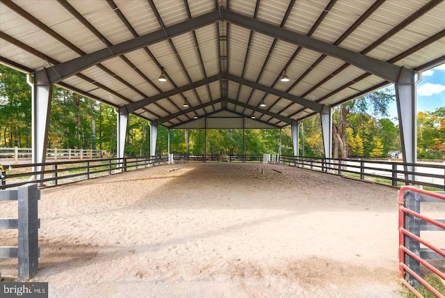 208 Mt Pleasant Dr, Locust Grove, VA 22508 - view of horse riding arena