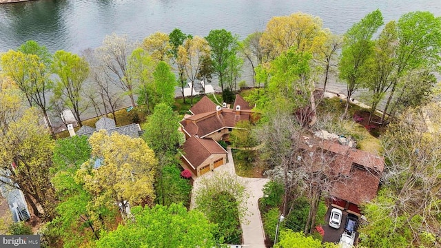 208 Mt Pleasant Dr, Locust Grove, VA 22508 - aerial perspective of suburban area with a large body of water