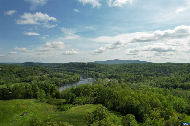 5722 James River Rd, Gladstone, VA 24553 - mountain view with a heavily wooded area and a nearby body of water