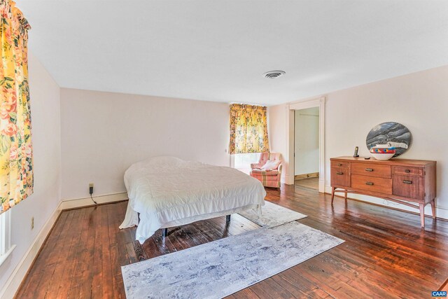 5722 James River Rd, Gladstone, VA 24553 - bedroom with hardwood / wood-style floors and baseboards