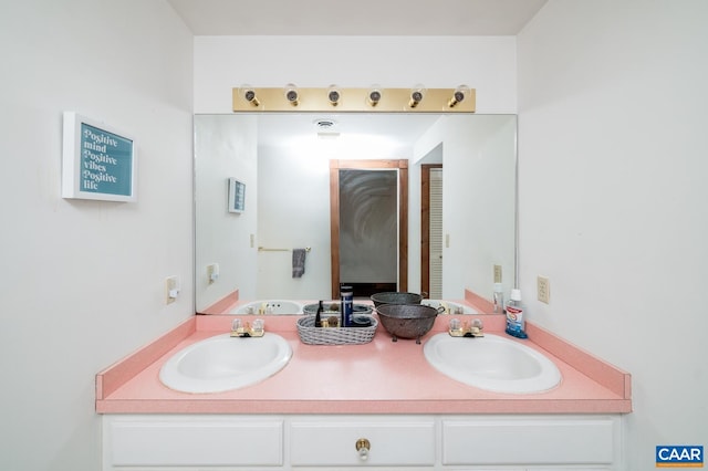 5722 James River Rd, Gladstone, VA 24553 - full bath with double vanity