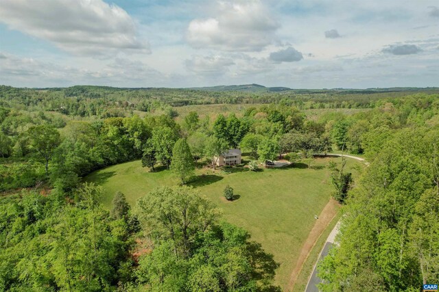 5722 James River Rd, Gladstone, VA 24553 - aerial view of a heavily wooded area