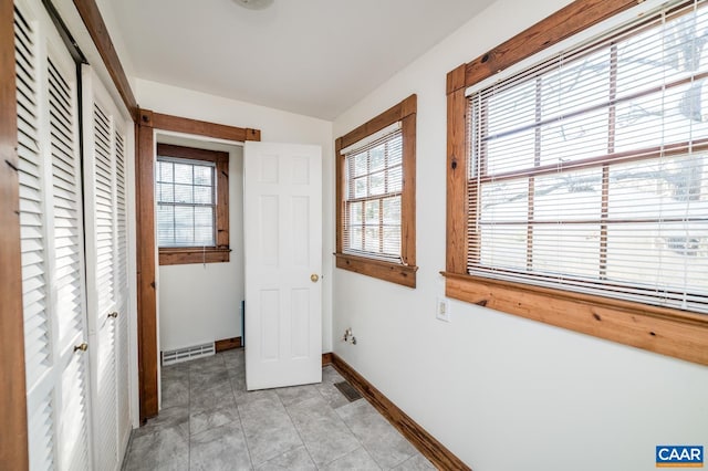 5722 James River Rd, Gladstone, VA 24553 - hallway with healthy amount of natural light and baseboards