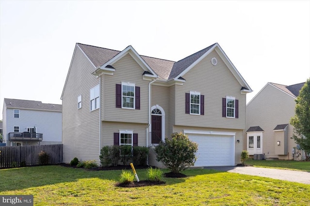 35367 Pheasant Ridge Rd, Locust Grove, VA 22508 - view of front of property with a garage and concrete driveway