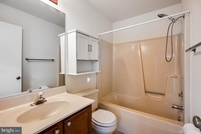 11175 Elwyn Ct, Fredericksburg, VA 22407 - full bath with toilet, vanity, and shower / tub combination