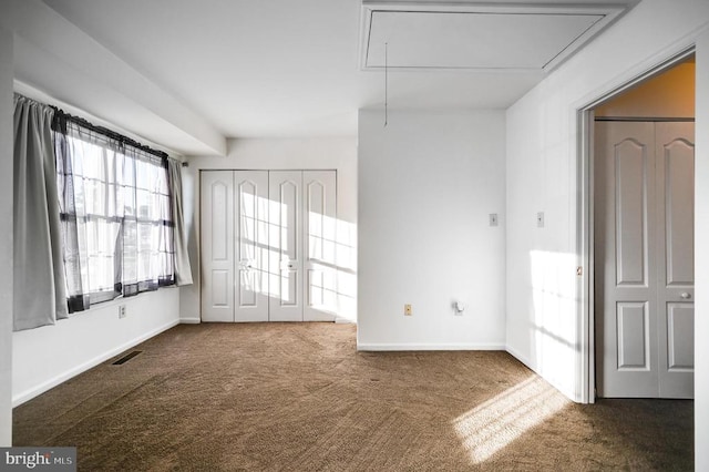 11175 Elwyn Ct, Fredericksburg, VA 22407 - empty room with attic access, carpet flooring, and baseboards