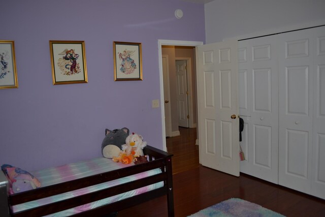 2894 Cullison Ct, Rockingham, VA 22801 - bedroom featuring wood finished floors and a closet