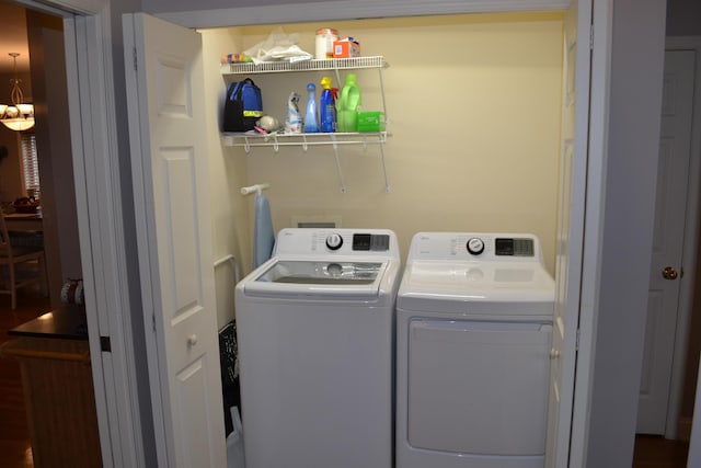 2894 Cullison Ct, Rockingham, VA 22801 - laundry room with separate washer and dryer