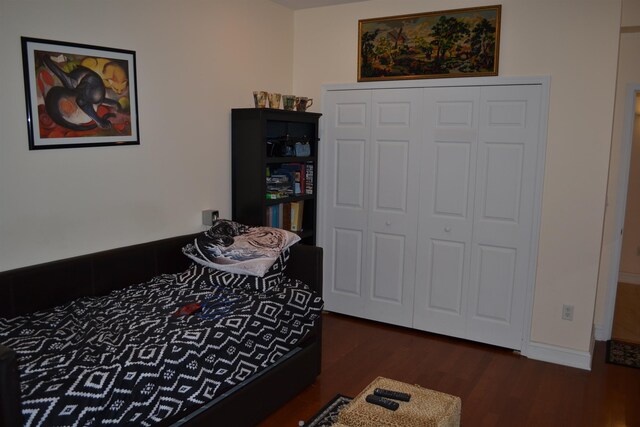 2894 Cullison Ct, Rockingham, VA 22801 - bedroom with wood finished floors and a closet