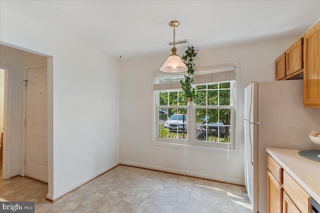 648 Ripplebrook Dr, Culpeper, VA 22701 - unfurnished dining area with baseboards