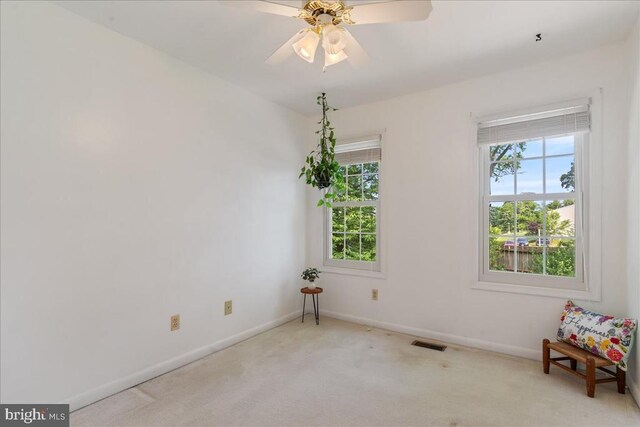 648 Ripplebrook Dr, Culpeper, VA 22701 - empty room featuring baseboards, carpet floors, and ceiling fan