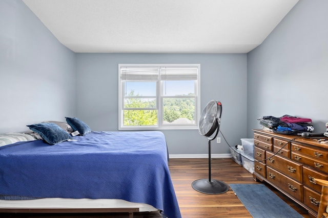 872 Camelot Ln, Harrisonburg, VA 22801 - bedroom with dark wood-style floors and baseboards
