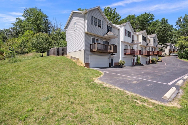 872 Camelot Ln, Harrisonburg, VA 22801 - view of front of house featuring asphalt driveway, a garage, and a residential view