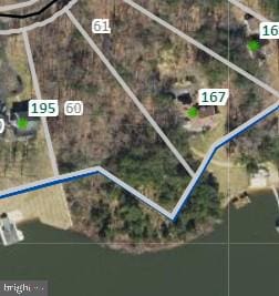 60 Laurelwood Dr, Mineral, VA 23117 - aerial overview of property's location with property parcel outlined