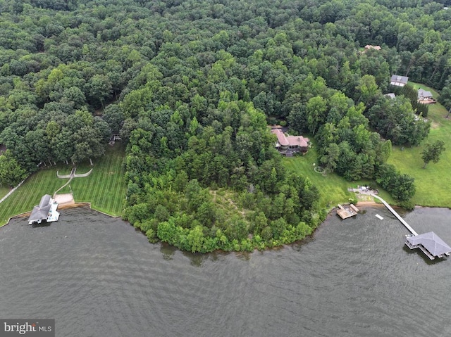 60 Laurelwood Dr, Mineral, VA 23117 - aerial view of a large body of water