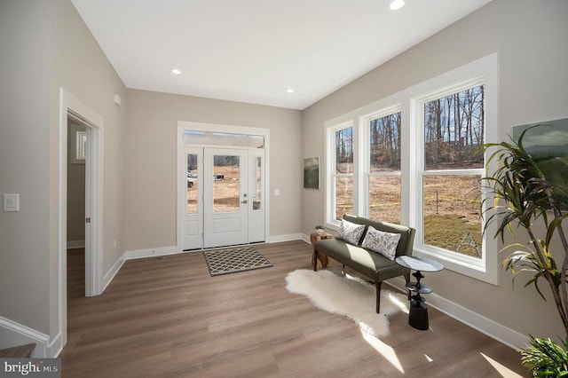 60 Laurelwood Dr, Mineral, VA 23117 - foyer featuring wood finished floors and recessed lighting