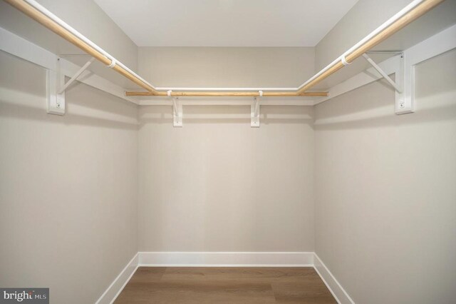 60 Laurelwood Dr, Mineral, VA 23117 - walk in closet featuring wood finished floors