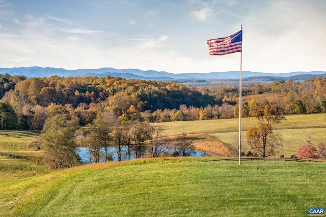 19184 Mt Sharon Rd, Orange, VA 22960 - property view of mountains with a water view