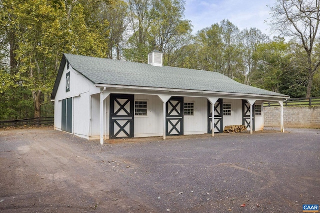 19184 Mt Sharon Rd, Orange, VA 22960 - view of horse barn