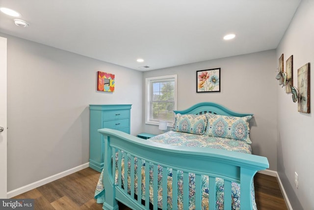 8558 Opal Rd, Warrenton, VA 20186 - bedroom with wood finished floors and recessed lighting