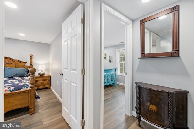 8558 Opal Rd, Warrenton, VA 20186 - bedroom with wood finished floors and recessed lighting
