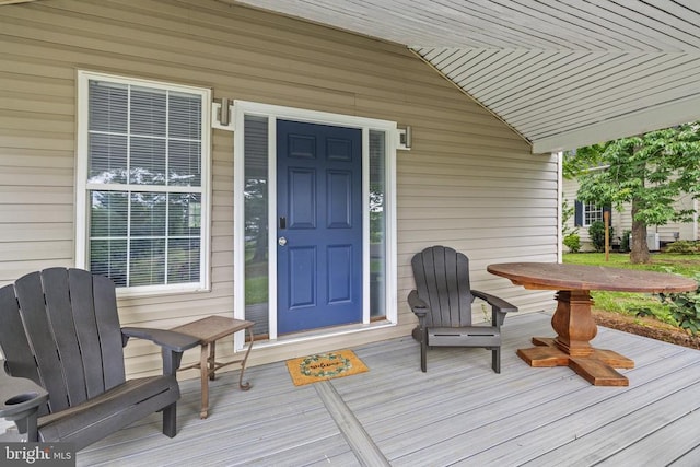 8558 Opal Rd, Warrenton, VA 20186 - view of wooden terrace