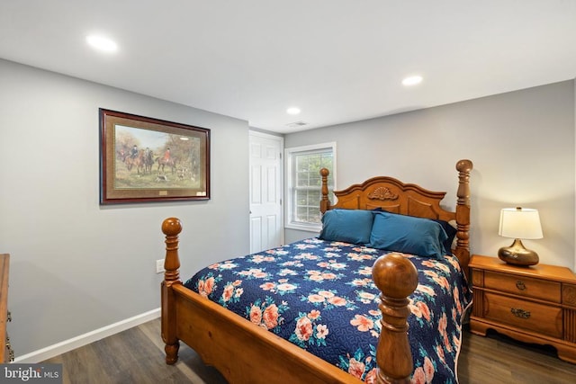 8558 Opal Rd, Warrenton, VA 20186 - bedroom featuring wood finished floors and recessed lighting