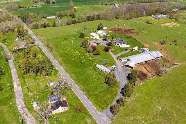 10999 Orkney Grade, Mount Jackson, VA 22842 - aerial view of property and surrounding area featuring rural landscape and a pastoral area