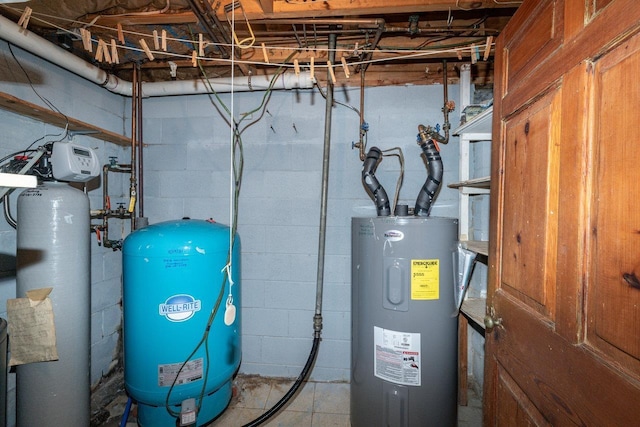 10999 Orkney Grade, Mount Jackson, VA 22842 - utility room with electric water heater