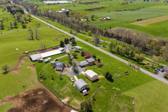 10999 Orkney Grade, Mount Jackson, VA 22842 - aerial overview of property's location with rural landscape and agricultural land