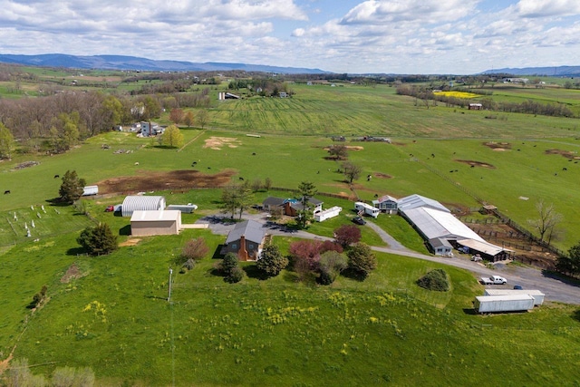 10999 Orkney Grade, Mount Jackson, VA 22842 - overview of rural landscape with a mountain backdrop and agricultural land