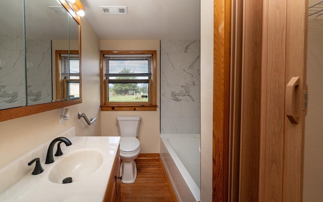 10999 Orkney Grade, Mount Jackson, VA 22842 - bathroom featuring toilet, wood finished floors, and vanity