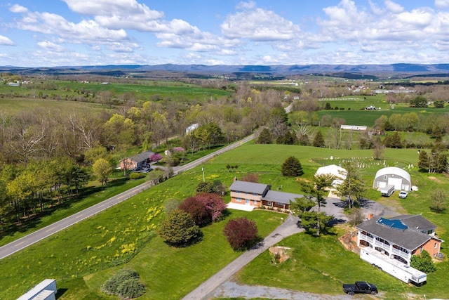 10999 Orkney Grade, Mount Jackson, VA 22842 - aerial view of sparsely populated area featuring a mountain backdrop