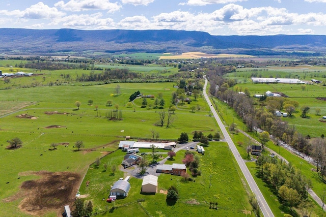 10999 Orkney Grade, Mount Jackson, VA 22842 - overview of rural landscape featuring mountains and agricultural land