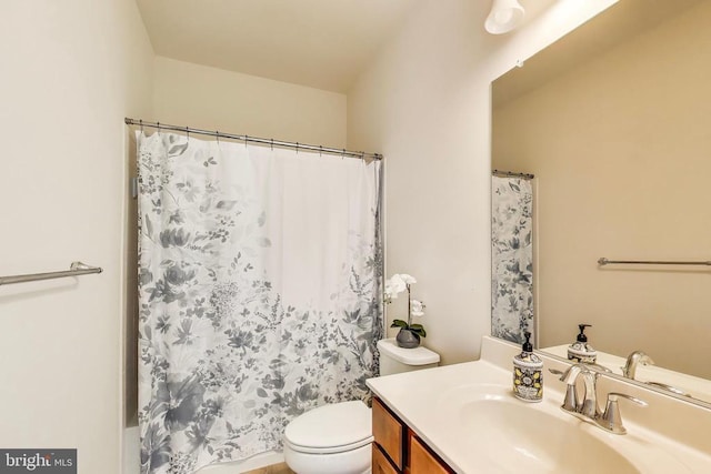 13001 Wipple Ct, Fredericksburg, VA 22407 - bathroom with vanity and toilet