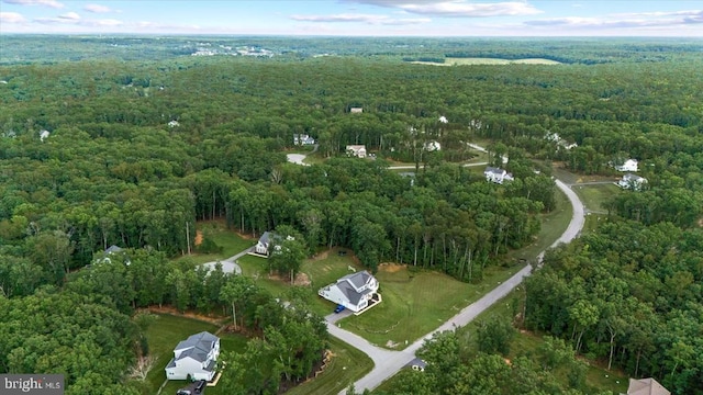 13001 Wipple Ct, Fredericksburg, VA 22407 - view of property location with a forest