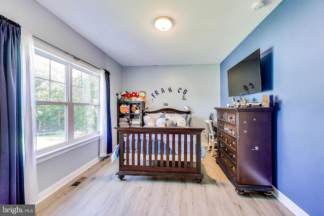 13001 Wipple Ct, Fredericksburg, VA 22407 - bedroom featuring light wood finished floors and baseboards