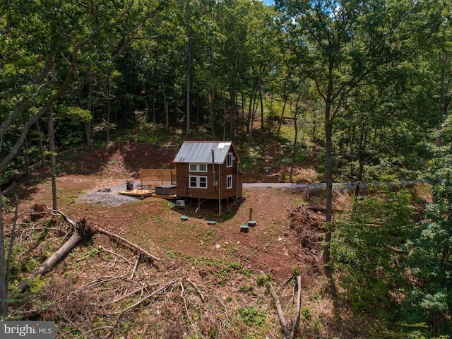 1076 Overlook Dr, Rileyville, VA 22650 - view from above of property