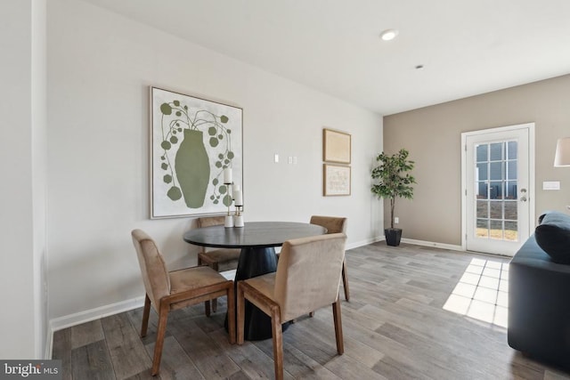115 Rae Ct, Luray, VA 22835 - dining room featuring light wood-style floors and recessed lighting