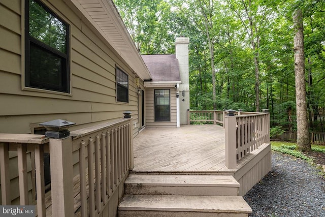 47 Marwood Dr, Palmyra, VA 22963 - view of deck