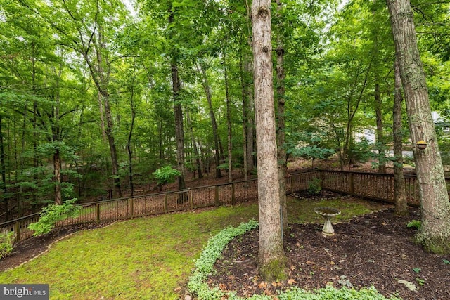 47 Marwood Dr, Palmyra, VA 22963 - view of yard with a wooded view