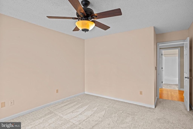 47 Marwood Dr, Palmyra, VA 22963 - unfurnished room featuring carpet floors, ceiling fan, and a textured ceiling