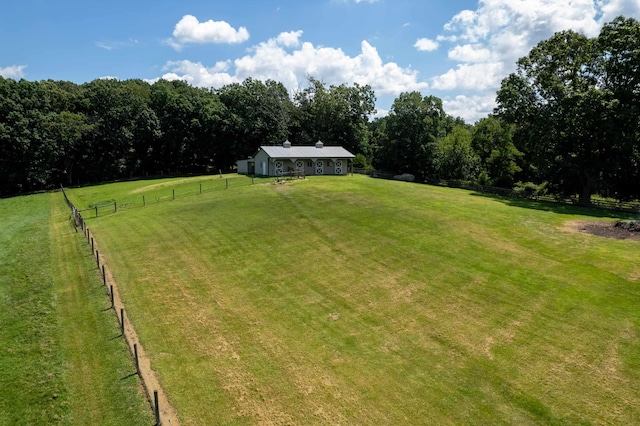 5090 Springhouse Cir, Rockingham, VA 22802 - view of yard featuring a rural view and fence