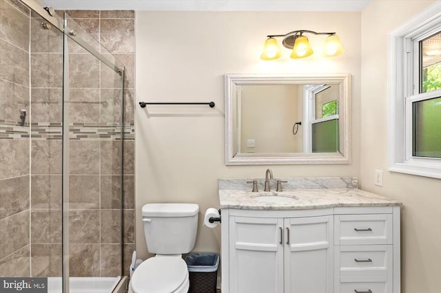1905 Artillery Ridge Rd, Fredericksburg, VA 22408 - full bath with a stall shower, toilet, and vanity