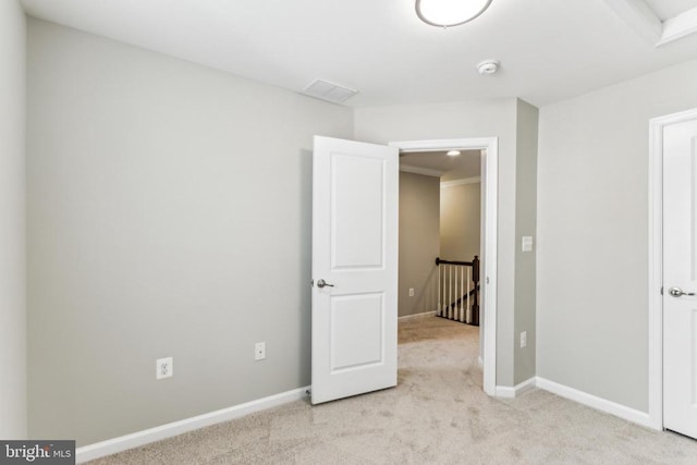 3107 Alliance Ct, Fredericksburg, VA 22408 - unfurnished bedroom featuring light carpet and baseboards