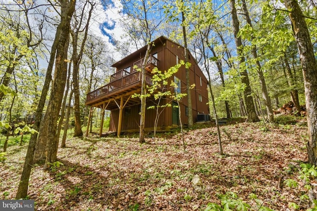 195 White Oak Dr, Roseland, VA 22967 - view of outdoor structure with central AC