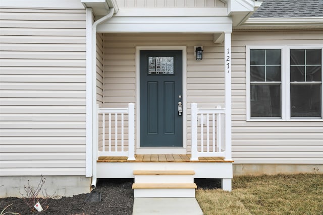 view of property entrance