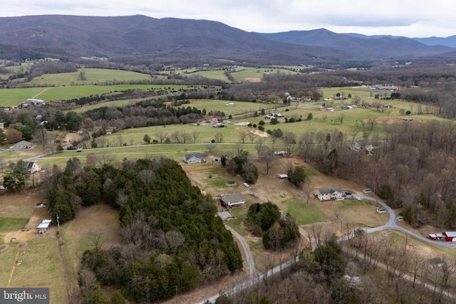 145 Colwood Dr, Rileyville, VA 22650 - drone / aerial view with a mountain view and a rural view