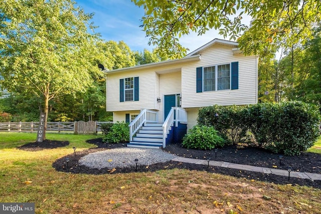  - view of bi-level home